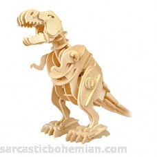 DINOROID T-Rex Walking & Roaring 3D Wooden Dinosaur Puzzle B06XX7M1YD